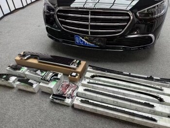 22款奔驰S450L升级主动式氛围灯 感受浪漫婉转的气息
