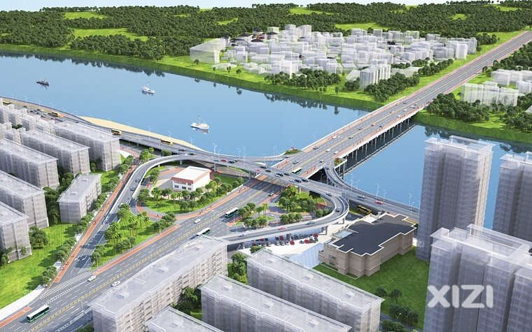 冇形冇影？江南路和平山大桥的交汇改造工程目前搞得怎么样？
