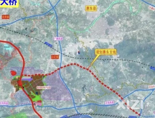 惠州湾高速惠东支线没取消。或近期动工建设？