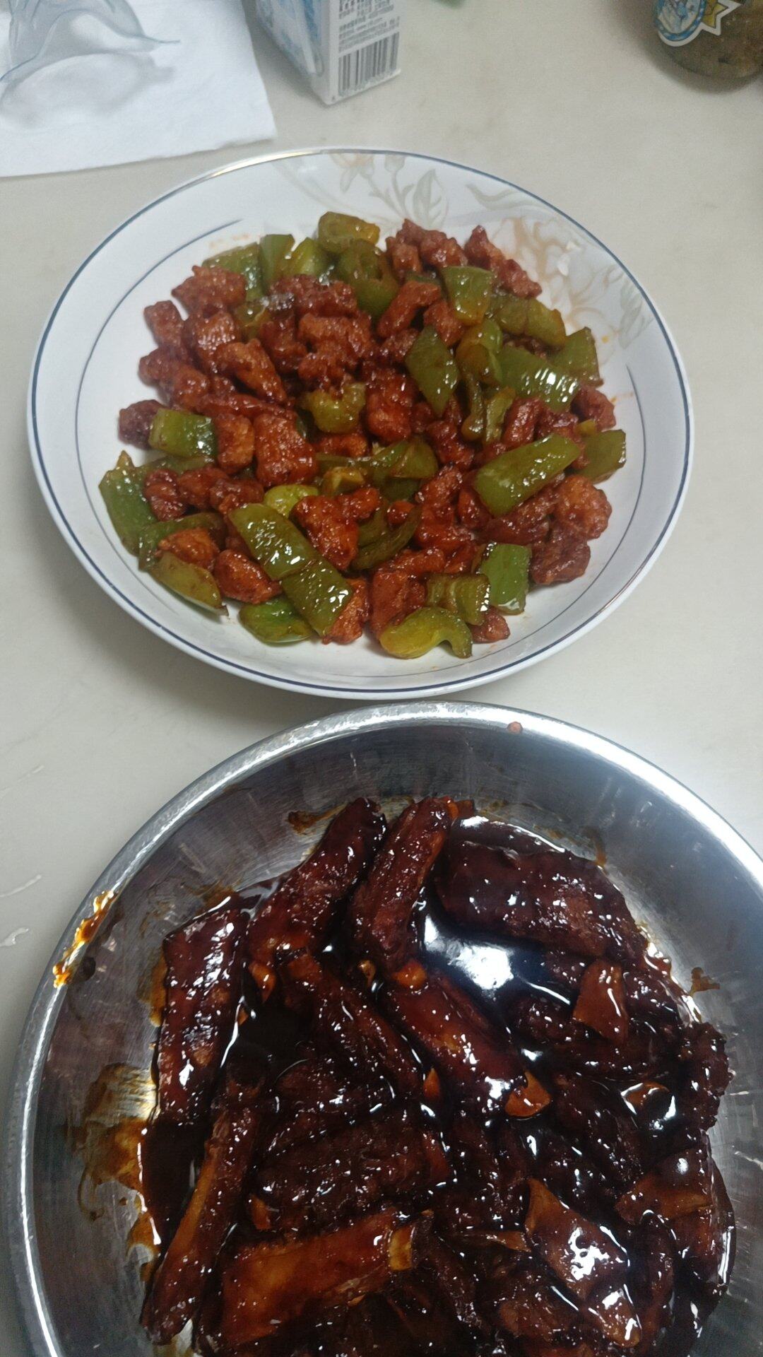 糖醋菜系，第一次做勉强过关