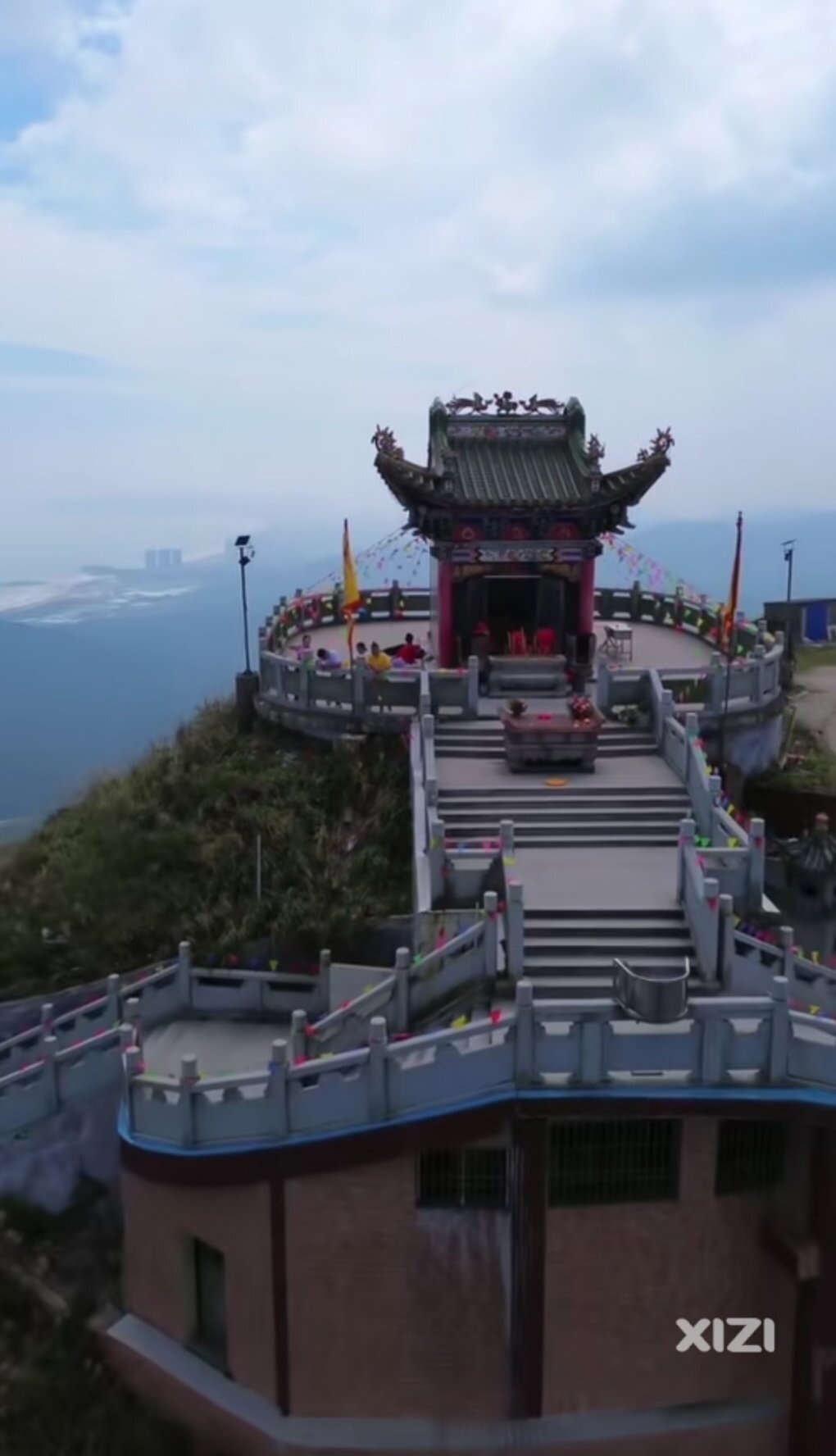 惠州海边风景最漂亮的庙。观音山640米的观音庙。你多久没去？