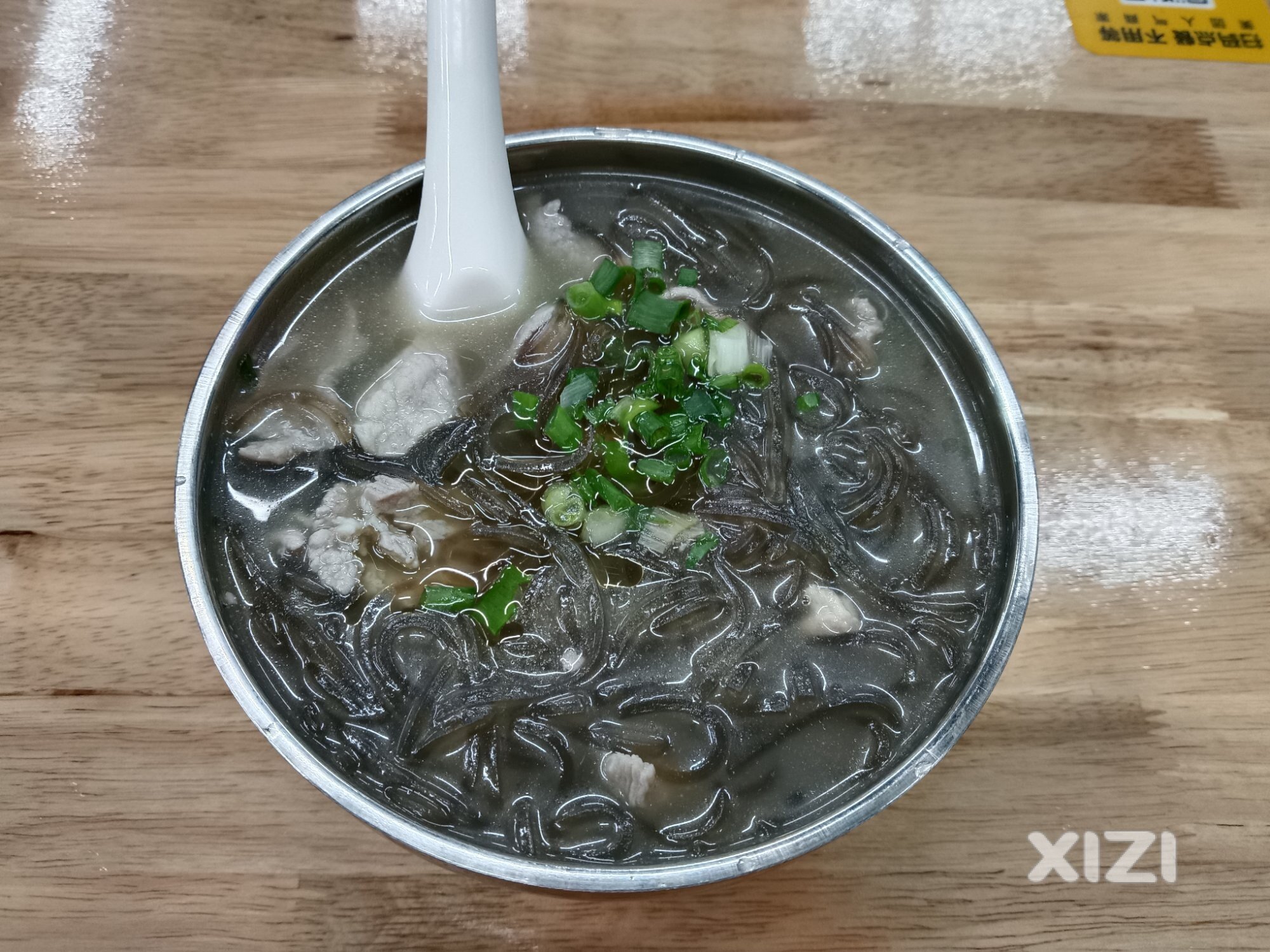 惠东美食~安墩枸杞瘦肉番薯粉。靓食