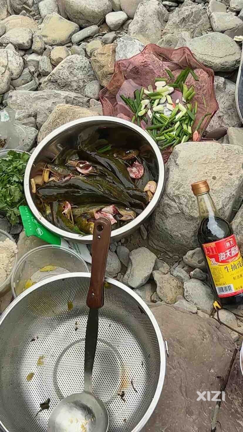 野钓，野吃