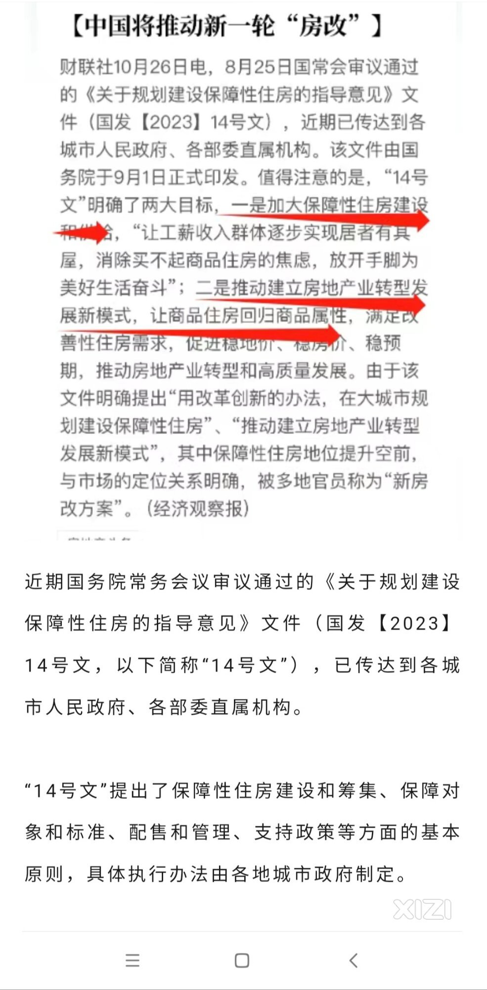 最新房改政策