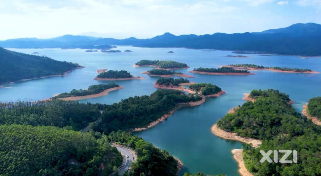 珠三角最大水库。比河源万绿湖还清。惠州白盆珠水库你多久没去？
