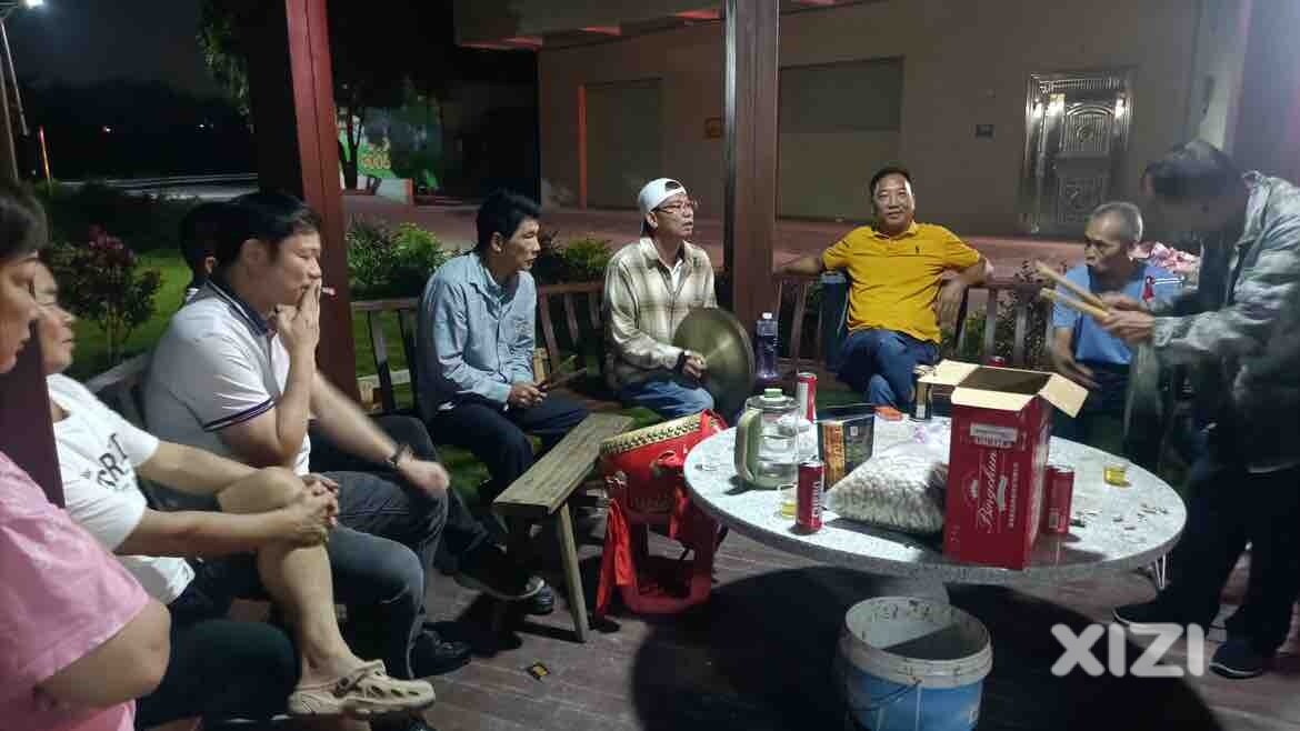 仲恺潼侨镇金星村河背小组麒麟队