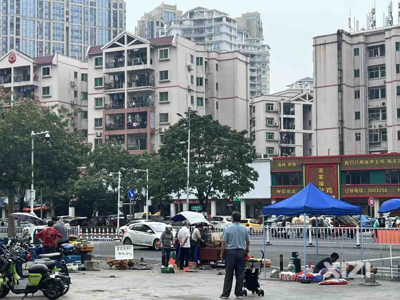 小区广场变免费菜市场，业主投诉无门