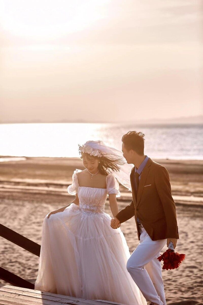 客片分享❗一起去看海🌊海边电影感婚纱照