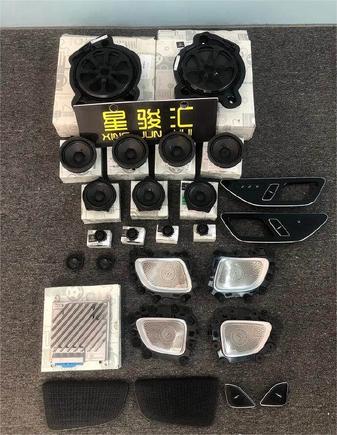22款奔驰C260L升级无钥匙进入 小柏林音响