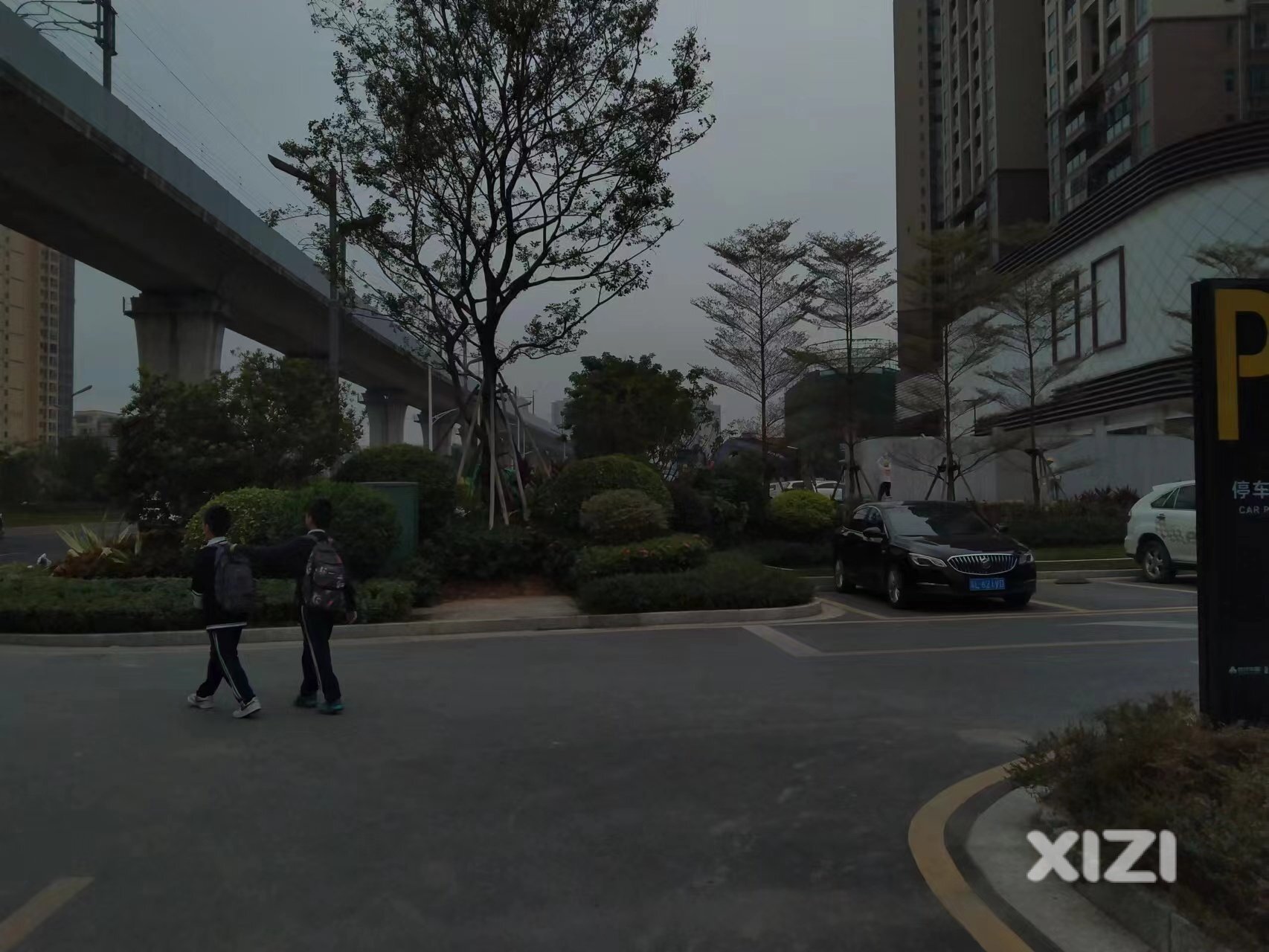 时代印记出入口没有人行通道
