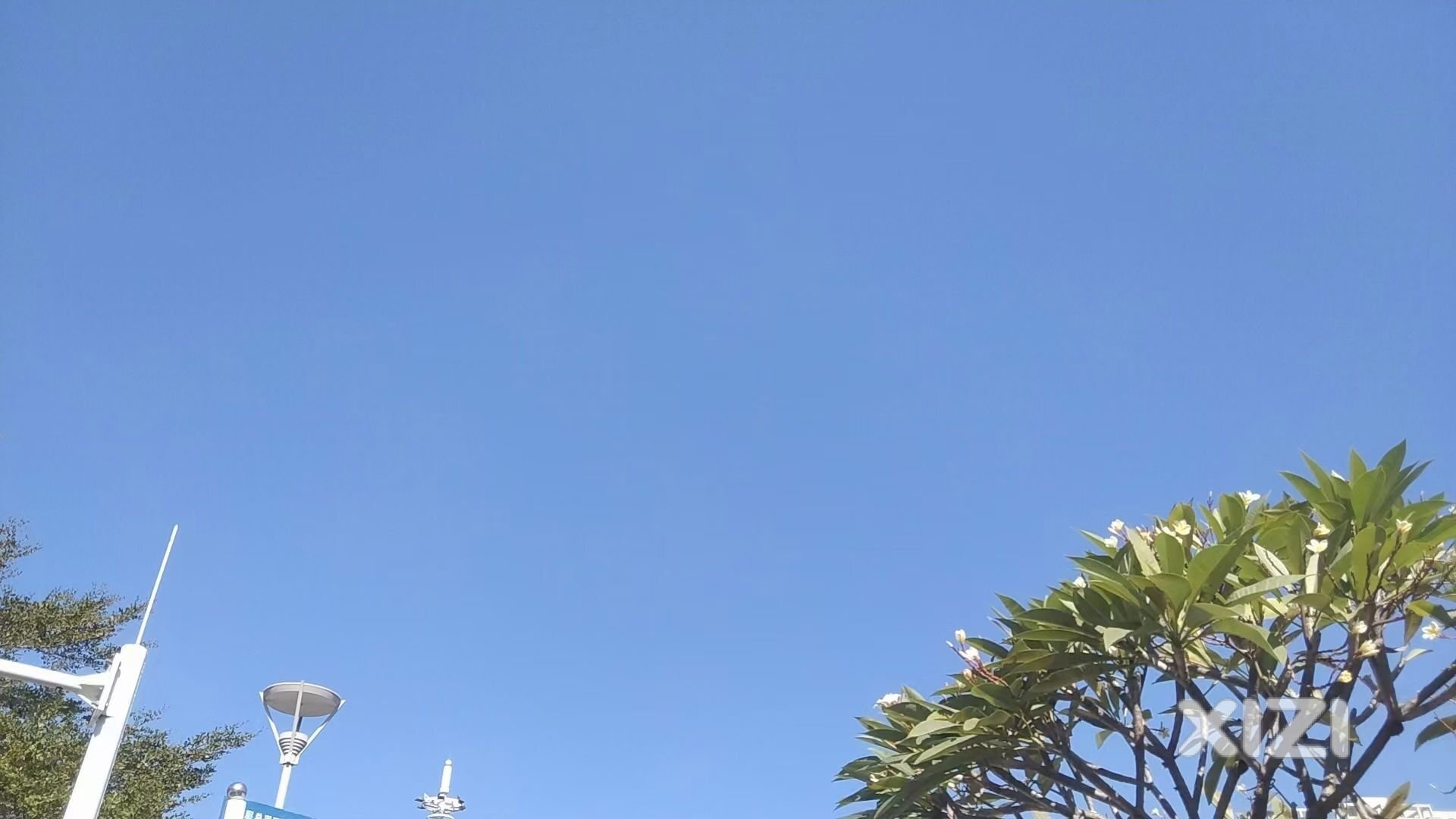 不是吹水的，惠州天空第一蓝