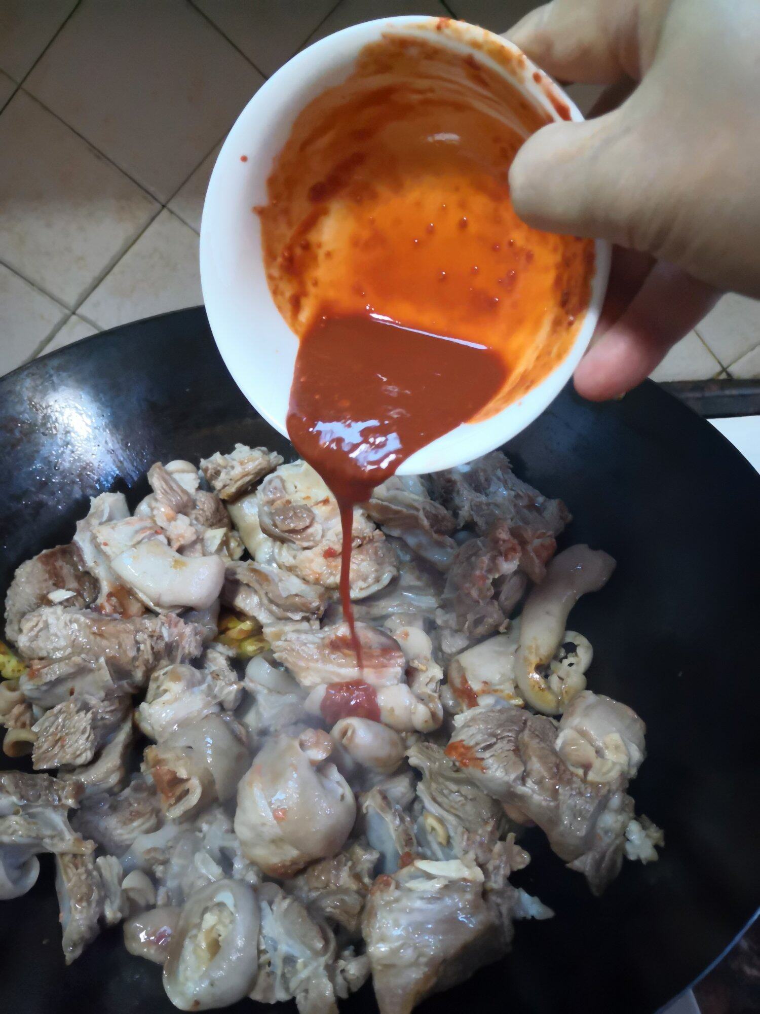 天冷了来一锅焖羊肉暖暖补身
