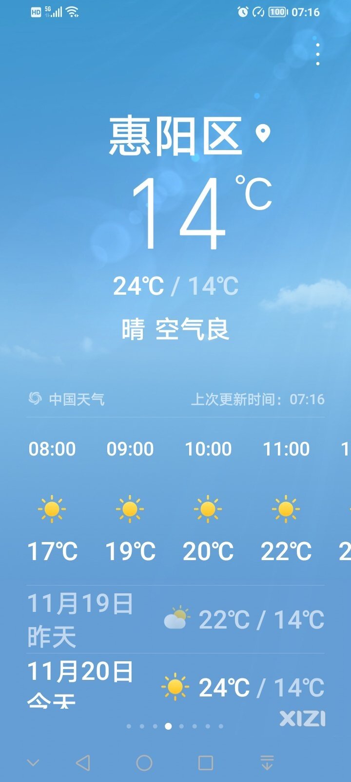 今天的天气适合出货
