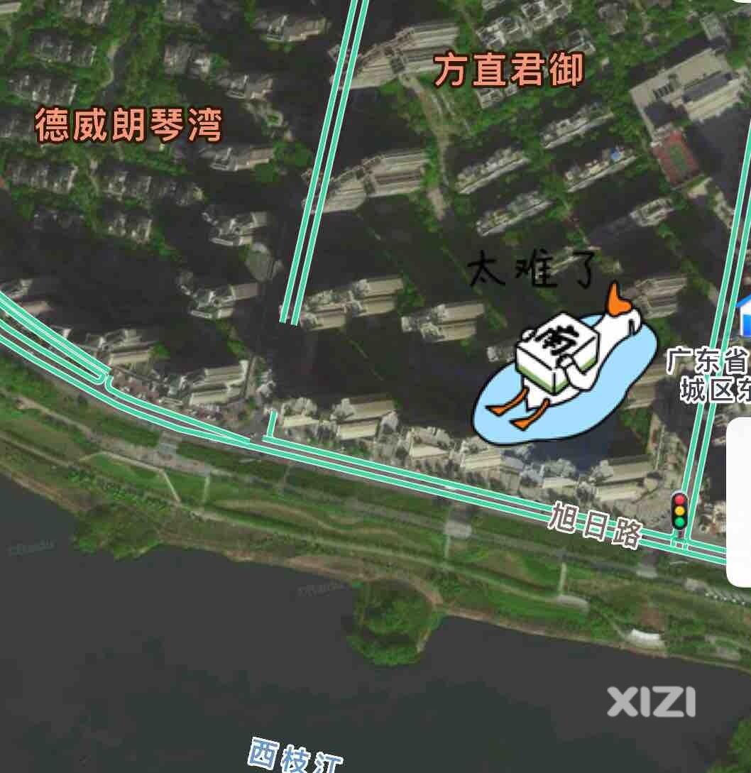 旭日路不合理护栏导致周边小区居民严重拥堵