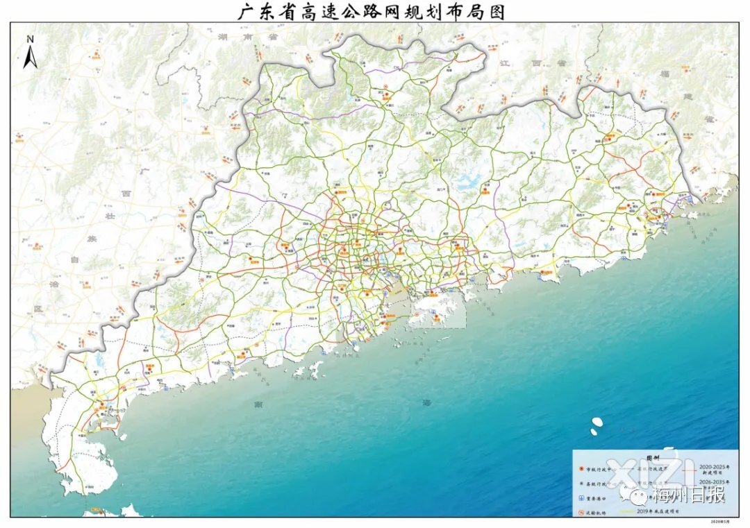 惠东纳入广东省近期2020-2025动工建设的高速。那这样河惠汕近期无望