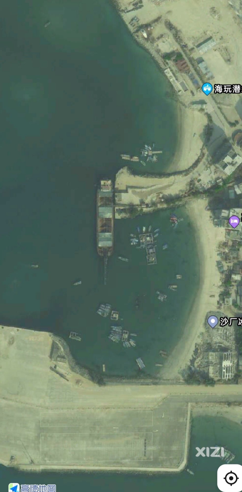 惠州港的惠东港货物年吞吐量不到800万吨。证明惠东发展确实慢