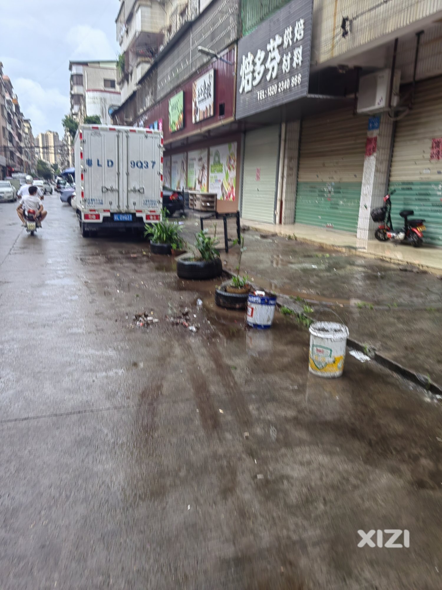@惠城区城管，大湖溪大福苑街路上