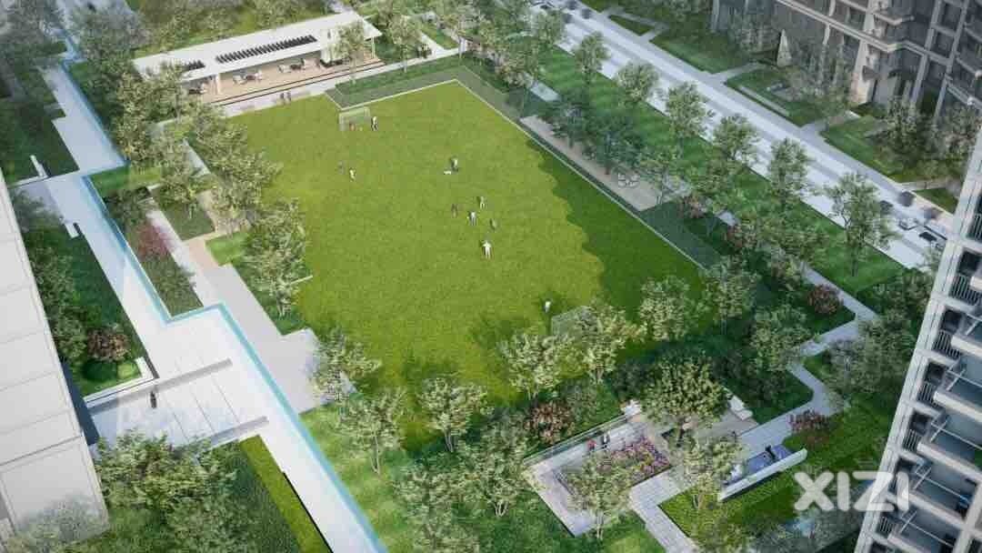 约1700平方阳光草坪