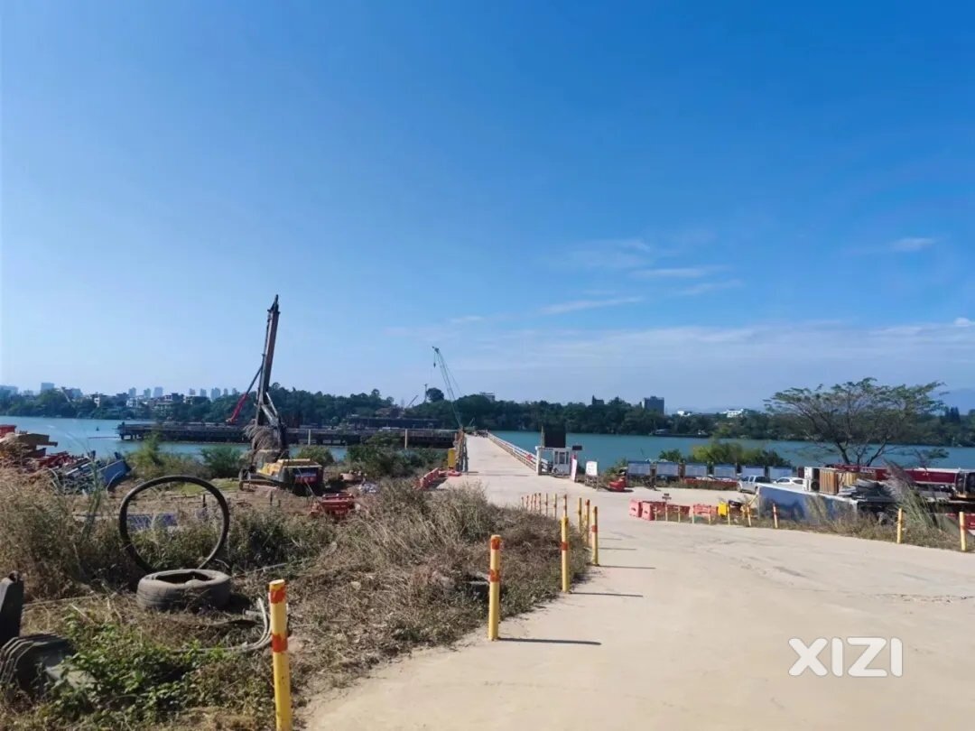 一号公路在水口段建设进度