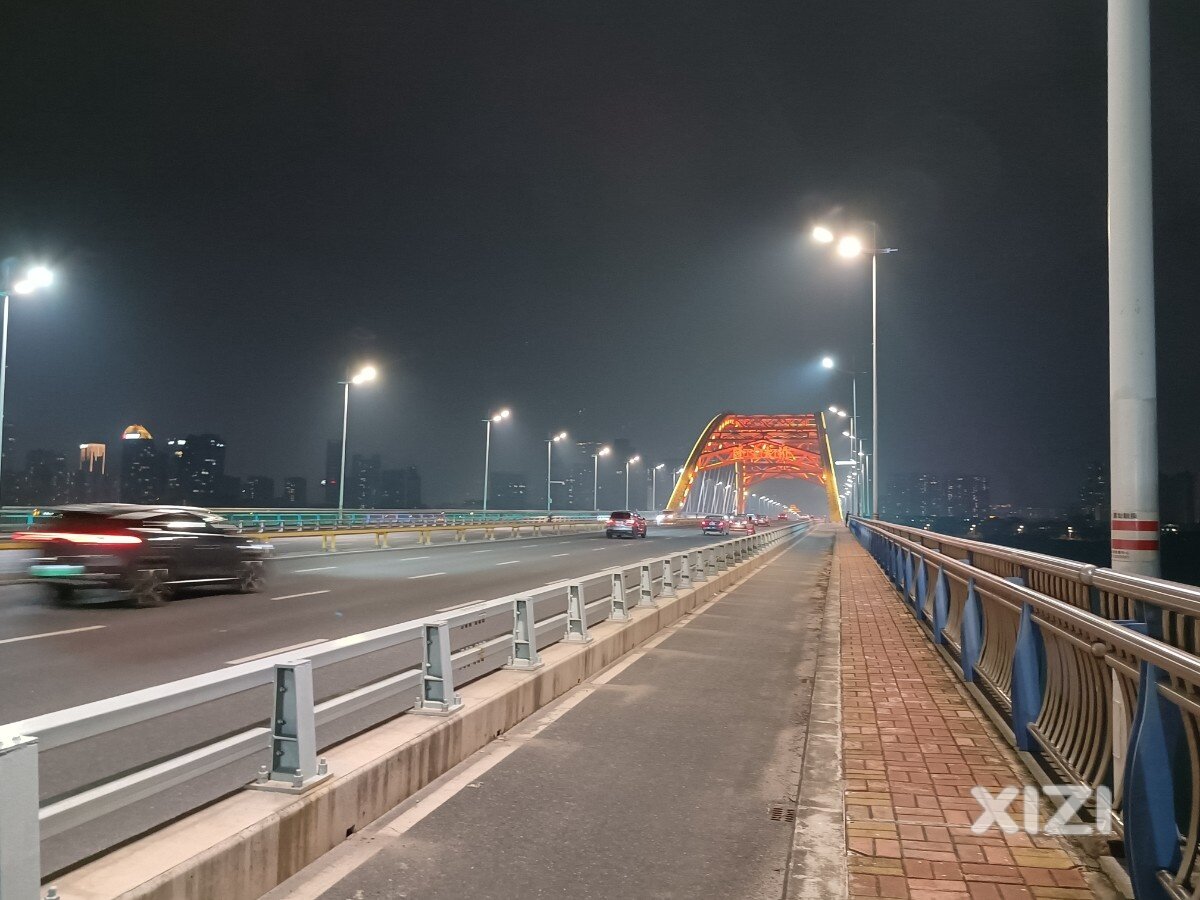 隆生大桥的夜景灯光问题