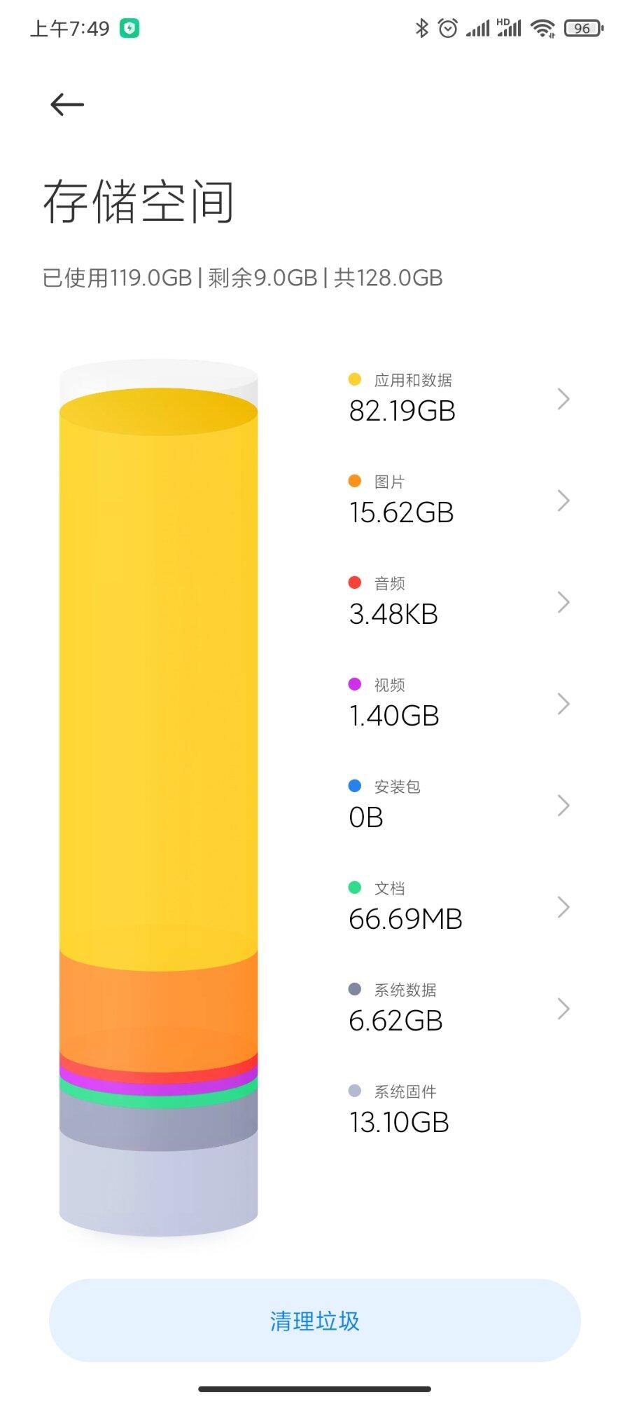 手机存储空间不够