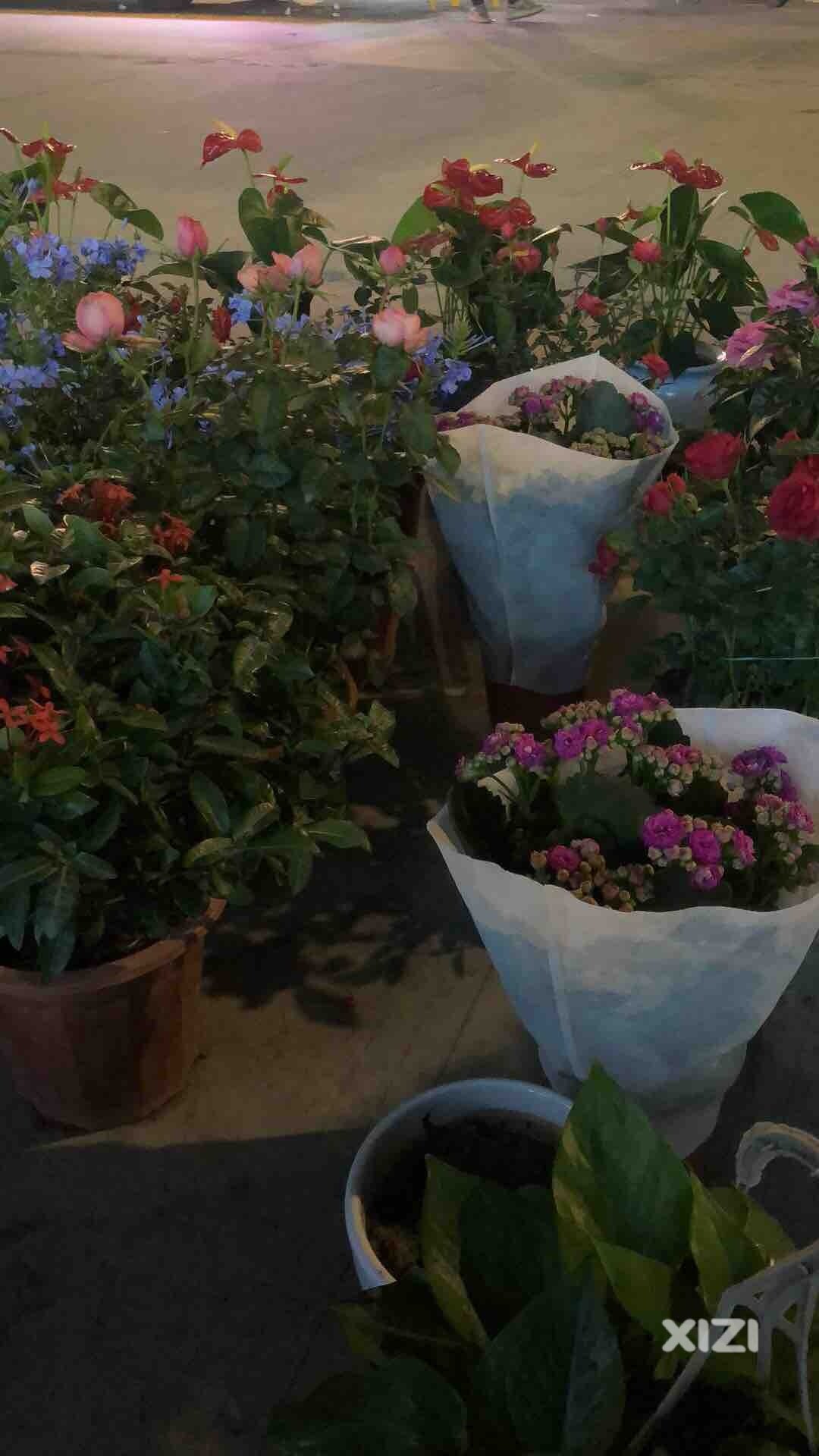 卖花