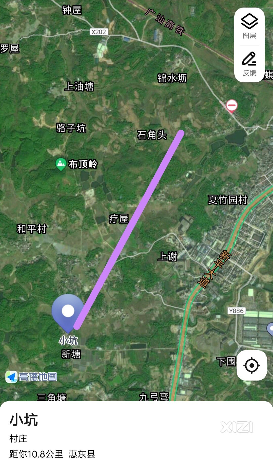 这是白良公路出入口改线工程施工现场？这里是小坑村