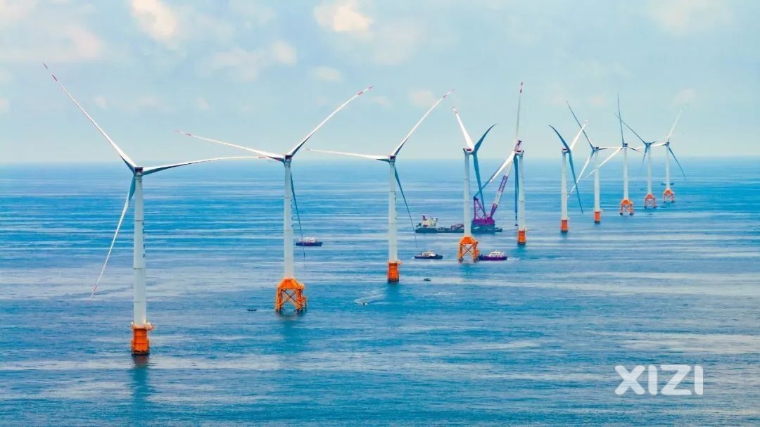 大湾区首个百万千瓦级海上风电场全容量并网，年发电量约30亿千瓦时