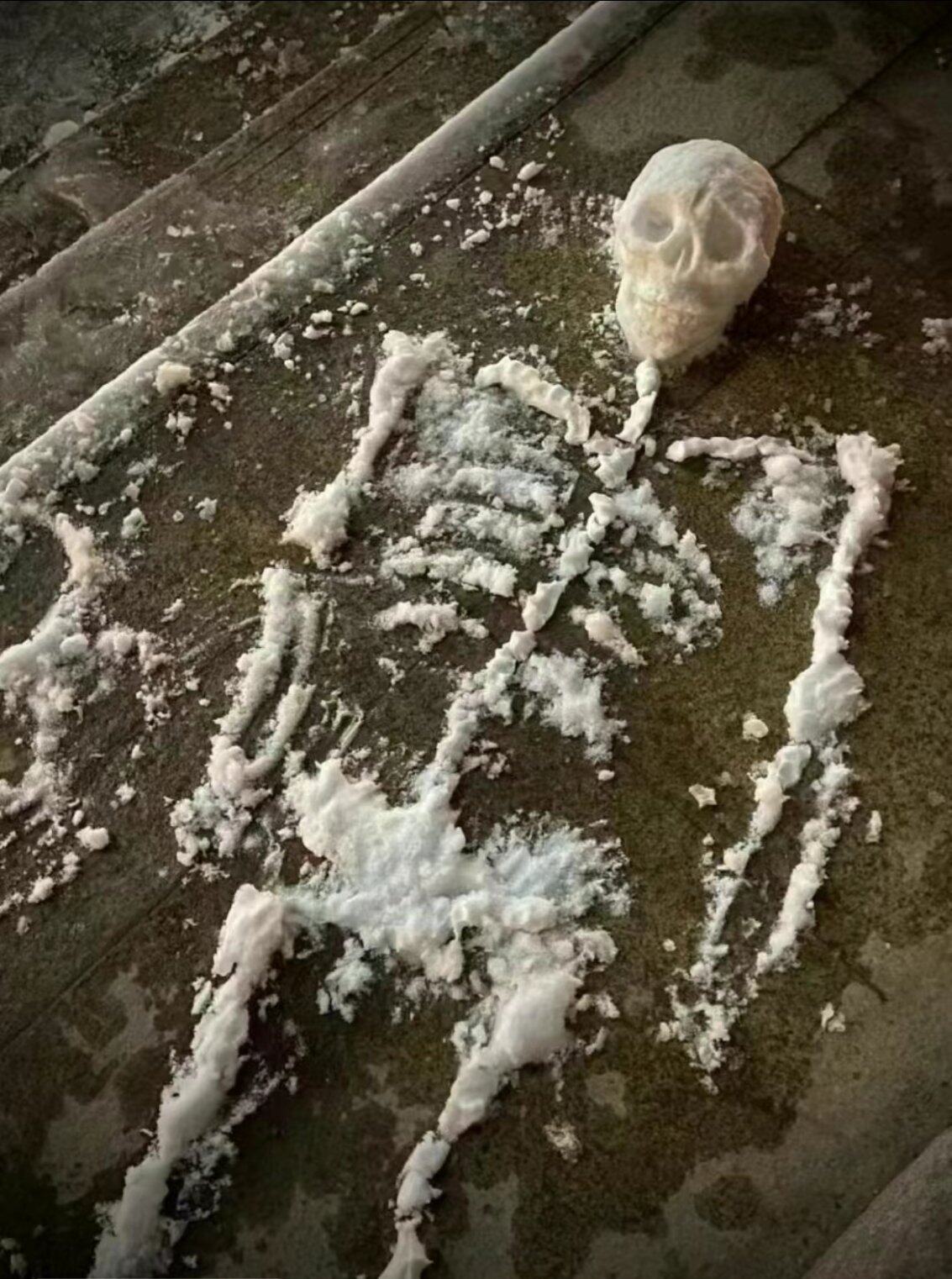 今天这里雪下的有点小