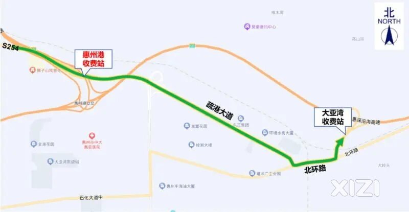 明日起，惠大高速多个收费站入口实行交通管制！