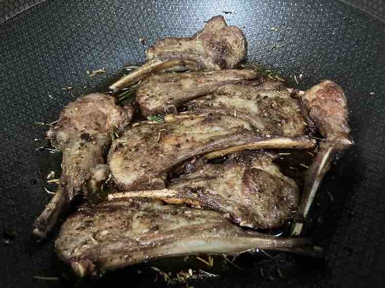 煎羊排