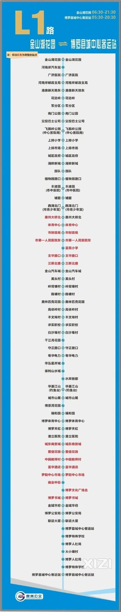 博罗公交线路调整，佳兆业上班的人如何坐车