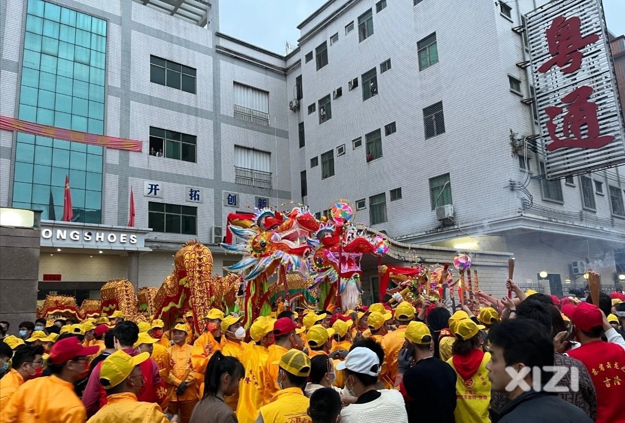 2024年惠州的吉隆一年一度闹元宵舞龙，正式回归