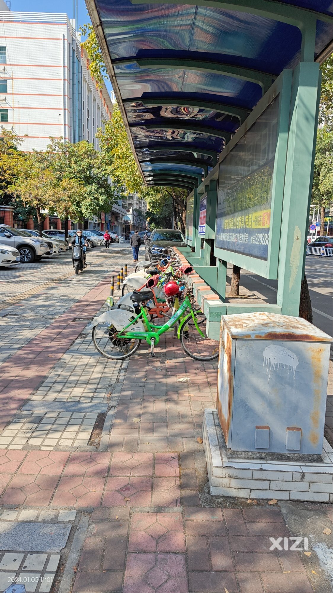 这些自行车站是不是可以拆了。。。