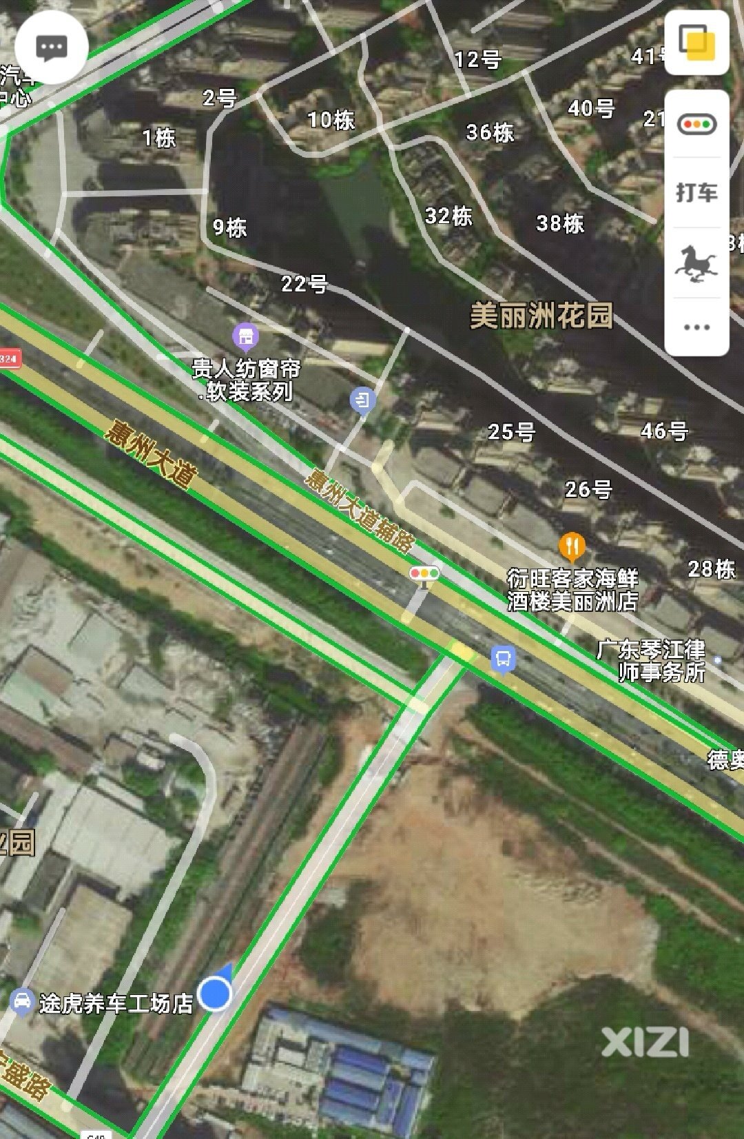 美丽洲的红绿灯请求改造
