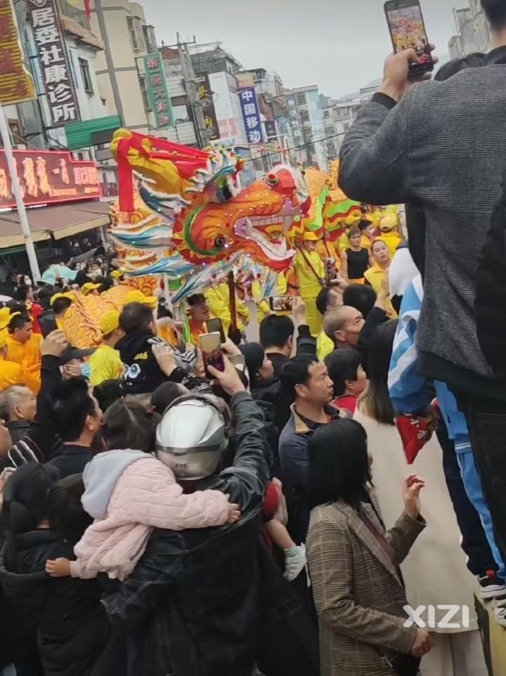 比亚迪赞助惠州“吉隆”舞龙