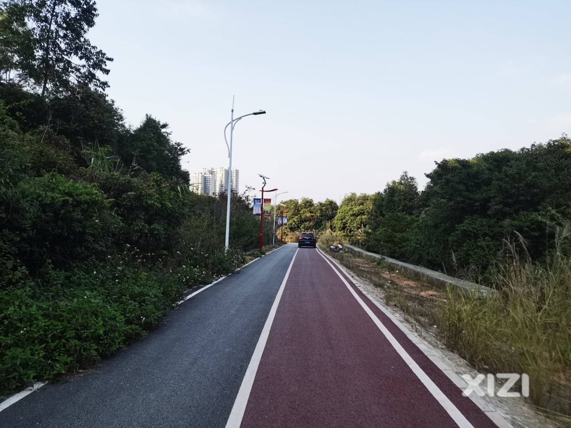 寨场山公园怎么能开车进入？