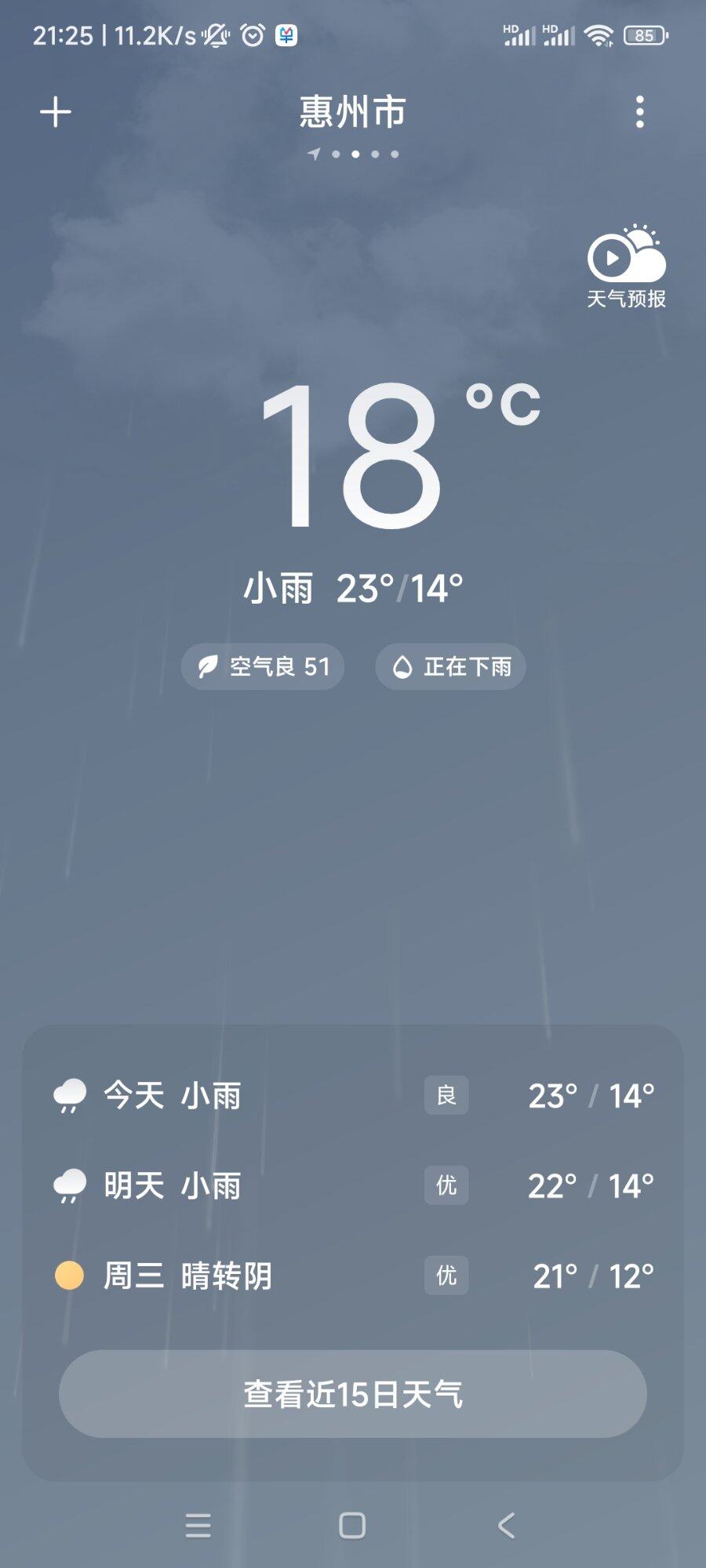 冬天都还没穿过毛衣，春天雨季就来了