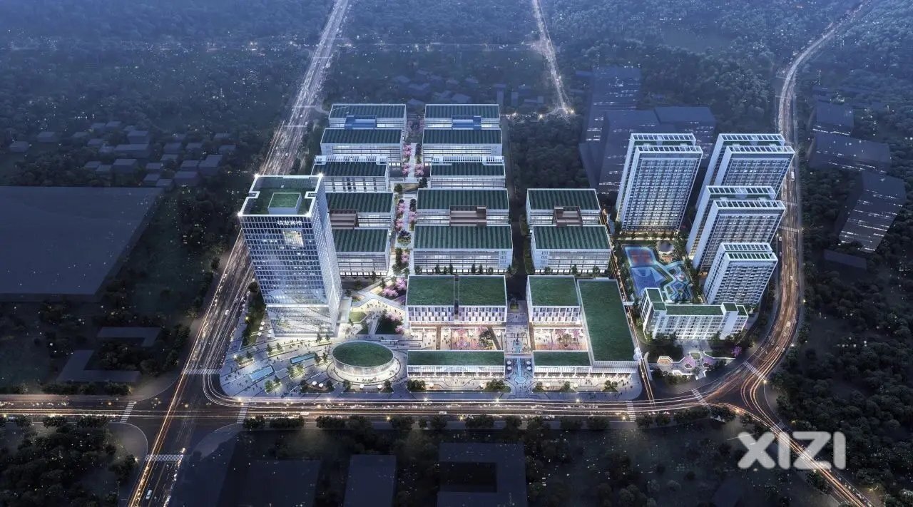 新一代信息技术产业园，深汕特别合作区鹅埠创新大道与建设南路处
