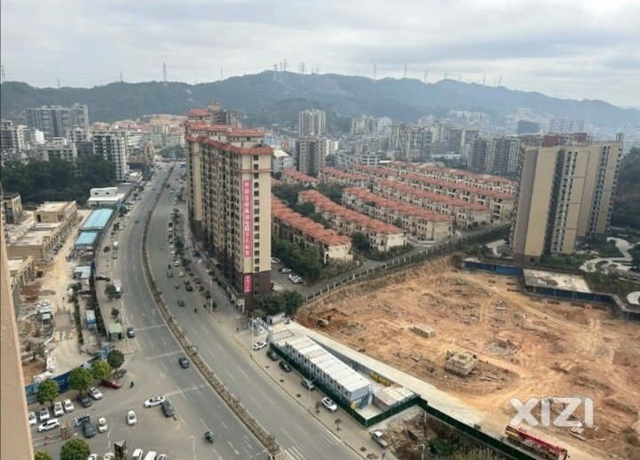 惠东吉隆环城北路楼盘如火如荼建设
