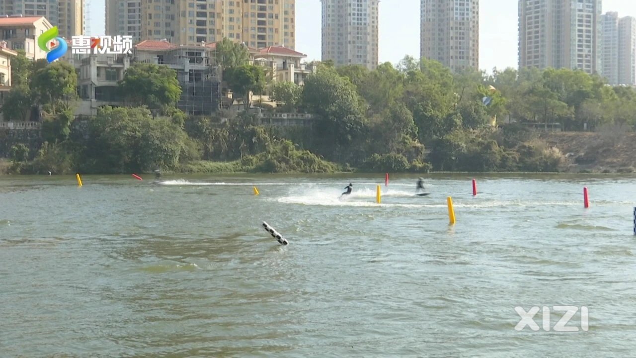 电动冲浪板国家集训队“冬训”选择惠州白鹭湖！