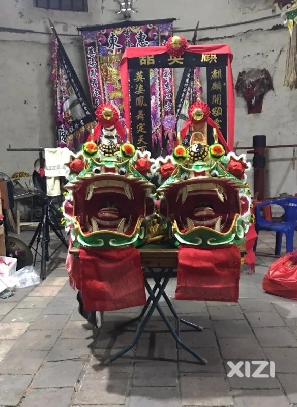 惠东沿海麒麟狮独特风格