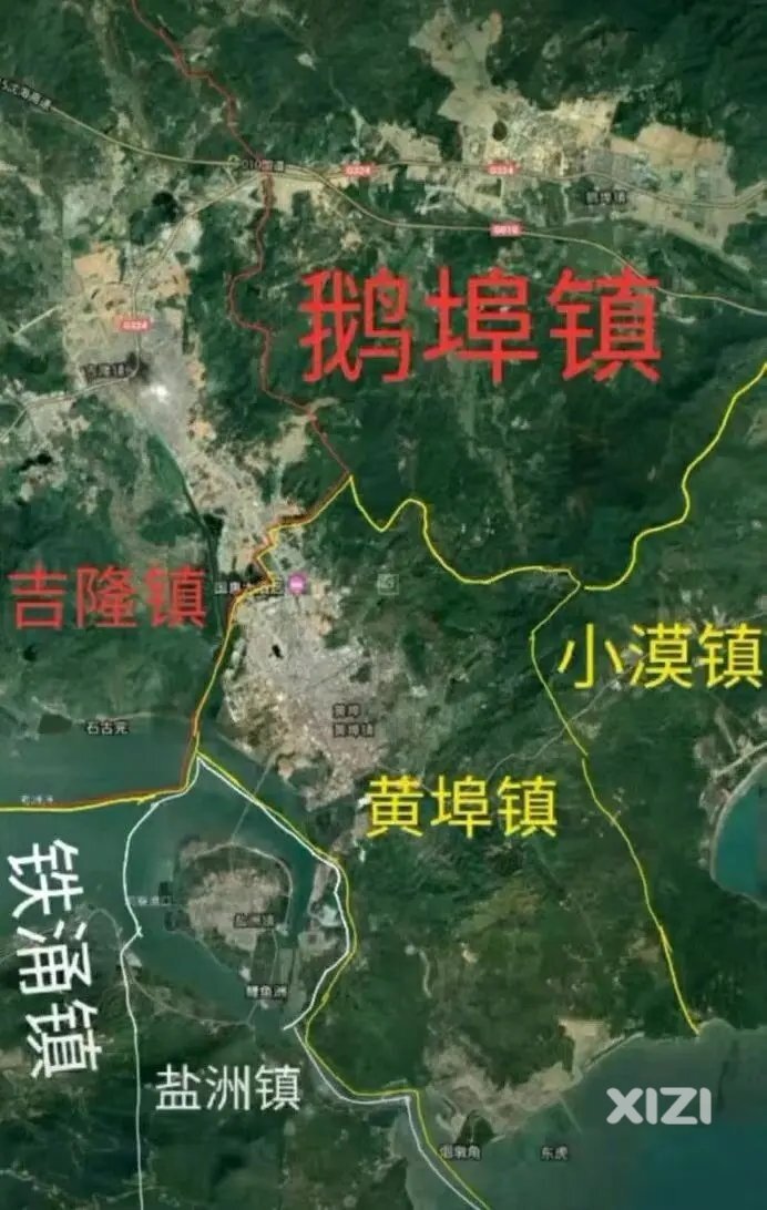 吉隆黄埠紧靠着毗邻深汕特别合作区，某些人嫉妒又恨