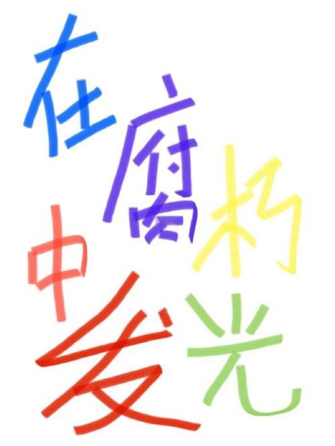 在腐朽中发光，在危险