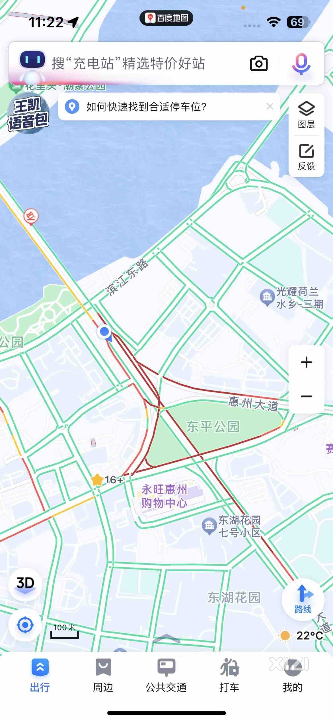 东江大桥又堵了
