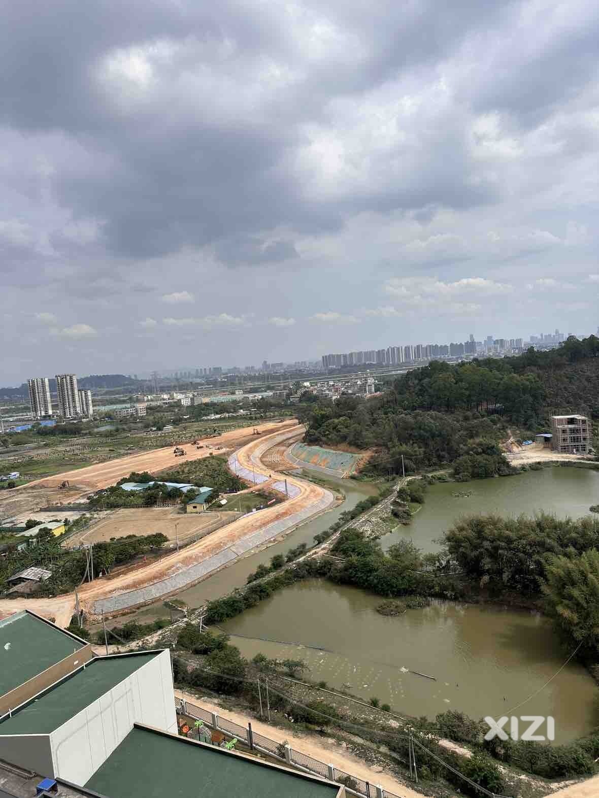 政府在惠州北站这边修建河道公园，浅浅期待一下
