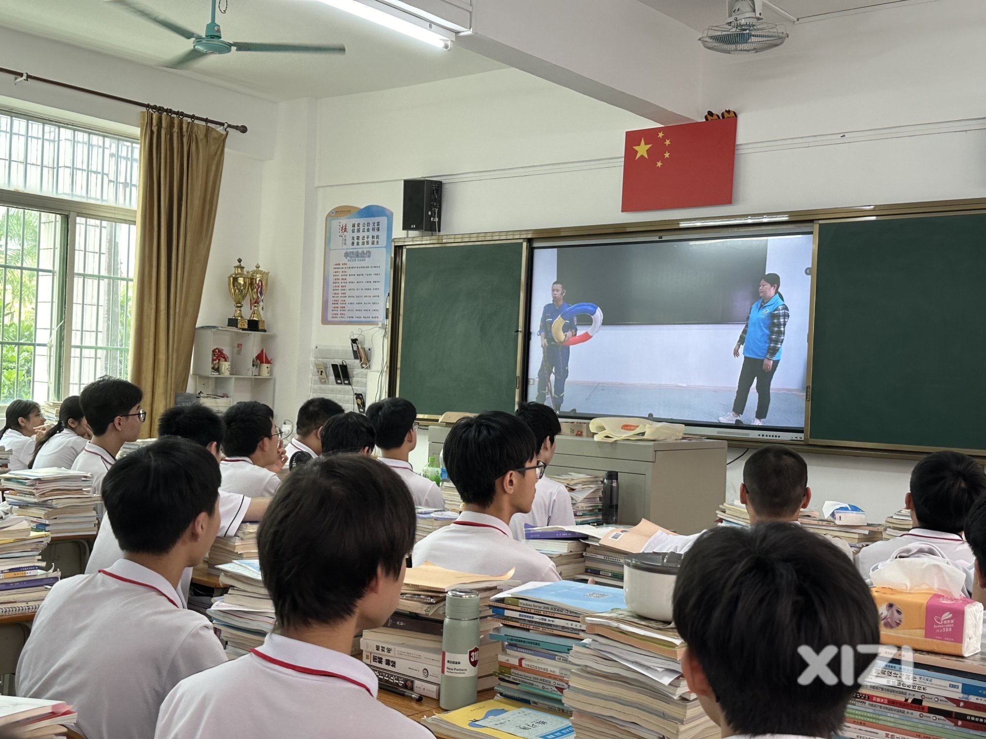 “炎夏未至，宣讲先行