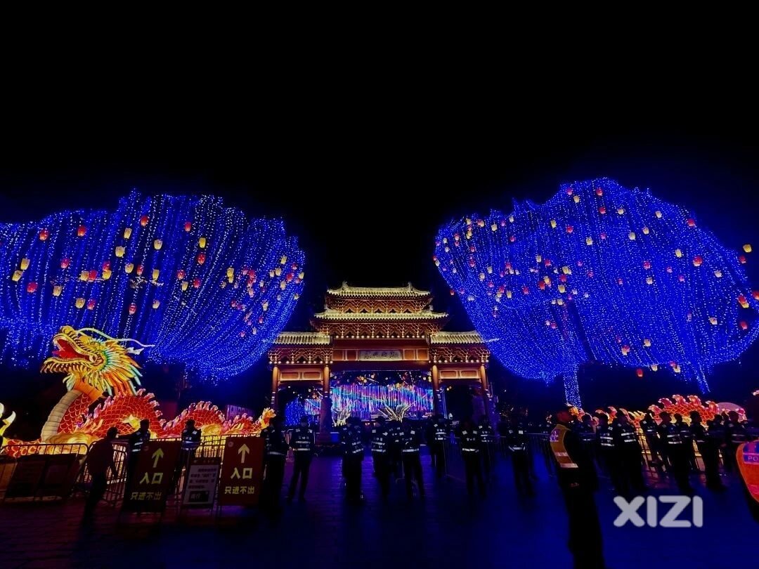 惠州西湖灯会限时返场，还可以乘船夜游观赏！
