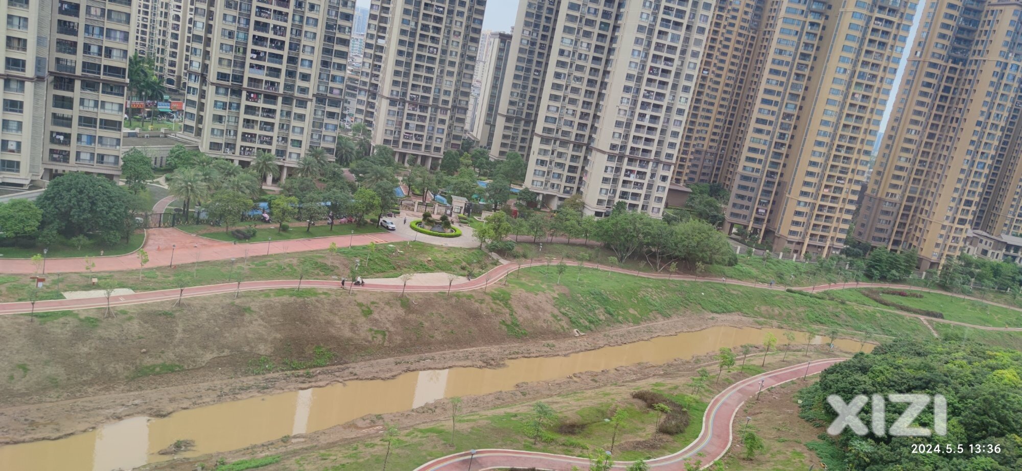 金山湖碧道的“碧”哪