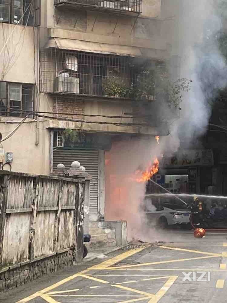 大概是电线线路老化引起的火灾